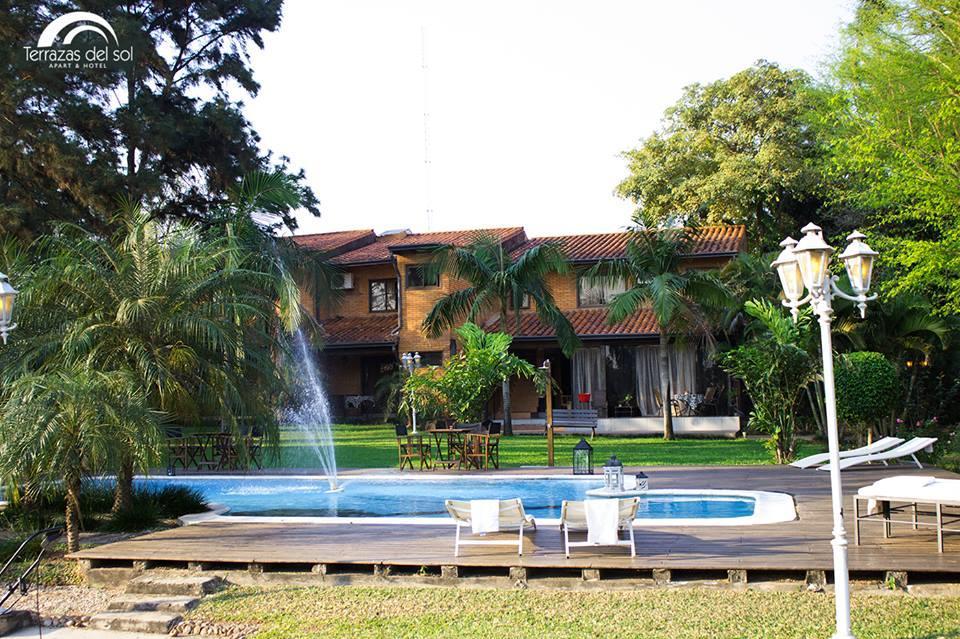 Terrazas Del Sol Apart-Hotel Lambare Экстерьер фото